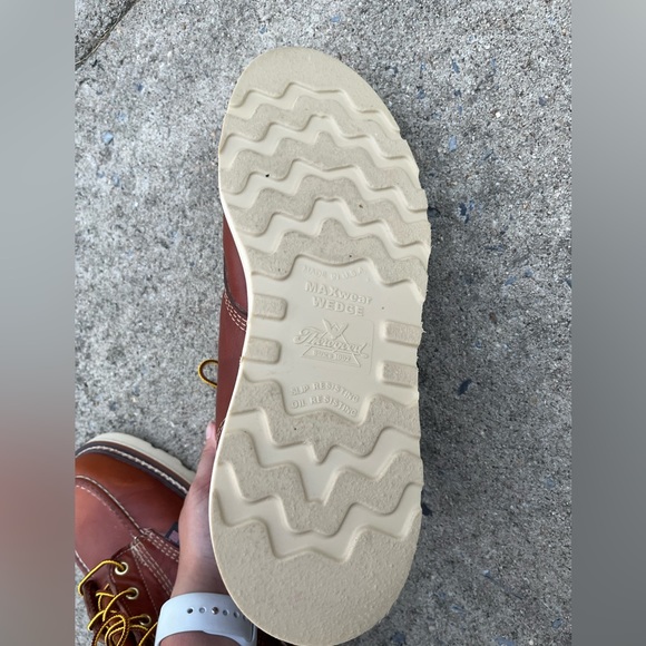 Thorogood American Heritage - 6” Tobacco Moc Toe Boots - Picture 8 of 9